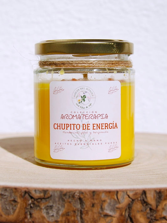Vela Chupito de Energía