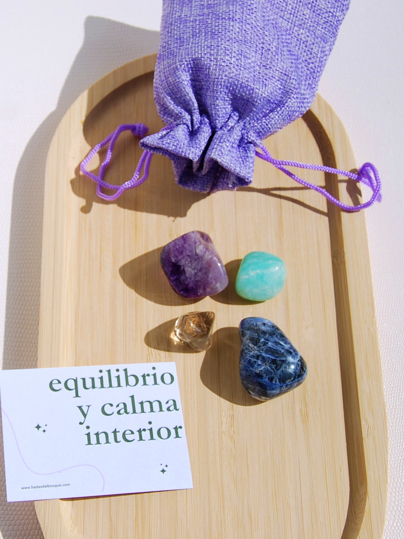 Pack Minerales Equilibrio y Calma Interior
