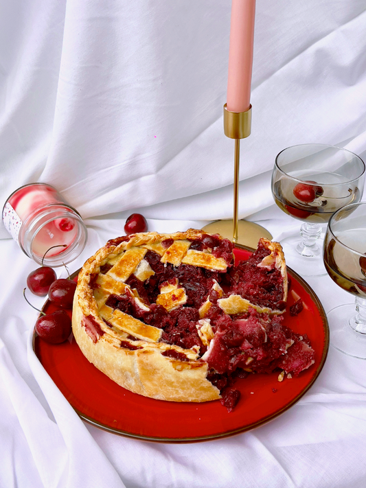 Vela Tarta de Cerezas