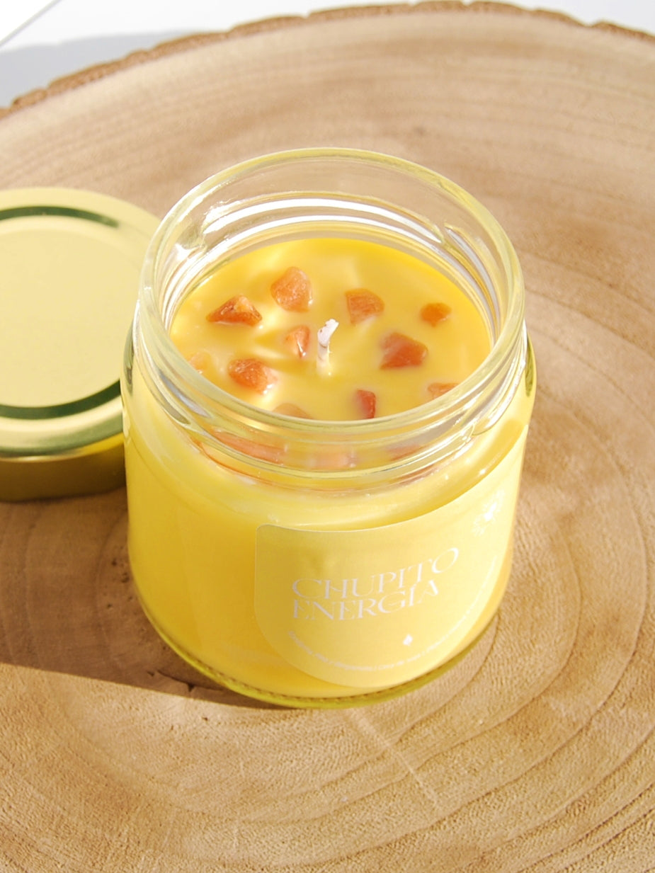 Vela Chupito de Energía