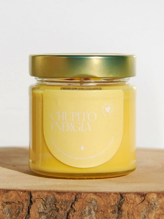 Vela Chupito de Energía