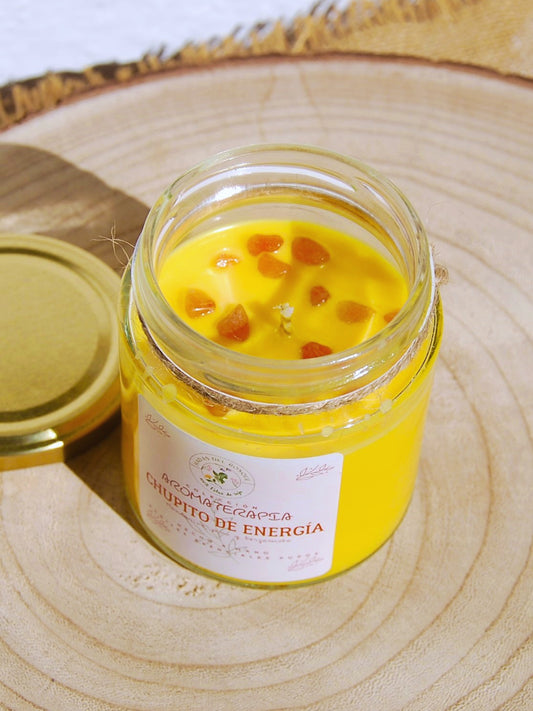 Vela Chupito de Energía