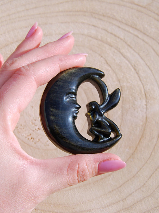Hada Obsidiana Dorada