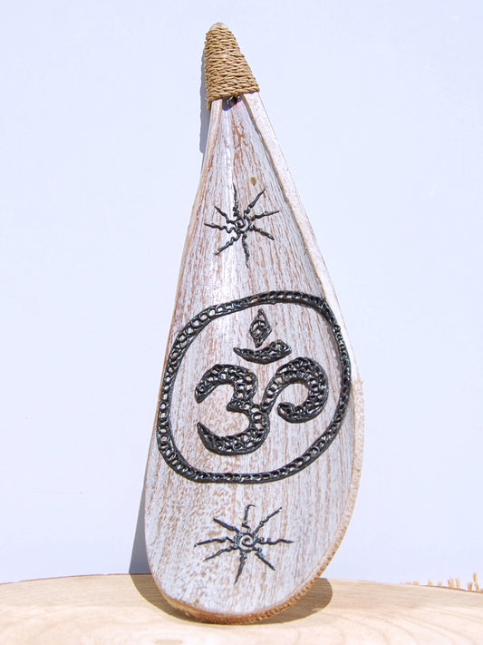 Incensario Hoja de Coco Om